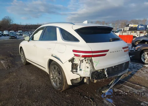 2025 Genesis Gv70 2.5T Awd из США, поврежденный, VIN 5NMMADTB8SH022107